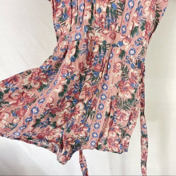O'neill Rosemary Romper Floral Pink medium - Picture 8 of 13